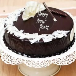 New Year Chocolate Truffle Cake – A Decadent Dessert for Your Celebration.