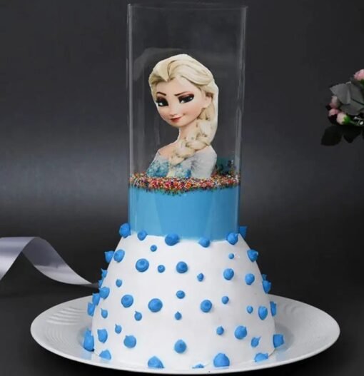 Frozen Theme Pull Me Up Chocolate Cake – Interactive chocolate cake with Frozen-themed decorations.