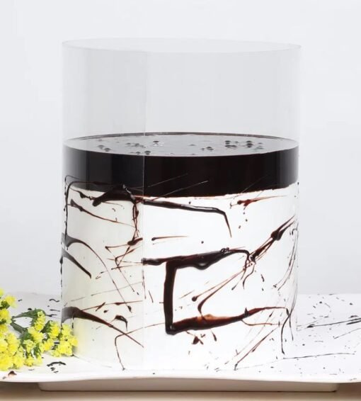 Choco Vanilla Pull Me Up Birthday Cake – Delicious chocolate and vanilla layers with a pull-me-up feature.