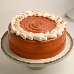 Golden Butterscotch Cake with a luscious caramel glaze for a sweet treat