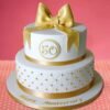 Bow Cake with beautifully crafted bow decoration and tasty layers, perfect for any celebration