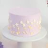 Pink Fleurs Cake decorated with delicate pink flowers, a stunning choice for any special occasion