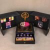 Chocolate Cake Box Gift with rich chocolate cake and surprise element