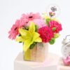 Exquisite Women’s Day floral arrangement featuring vibrant fresh blooms, symbolizing grace, empowerment, and appreciation for the incredible women in your life.