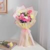 Elegant Blossoming Love Bouquet featuring a mix of vibrant flowers, symbolizing love, romance, and heartfelt emotions.