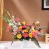 A charming bouquet of soft-hued petals, symbolizing poetic elegance, harmony, and timeless beauty.