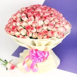 Red rose bouquet symbolizing passionate love and warm affection.
