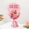 Beautiful rose arrangement in vibrant colors, designed as a special Women’s Day floral gift.