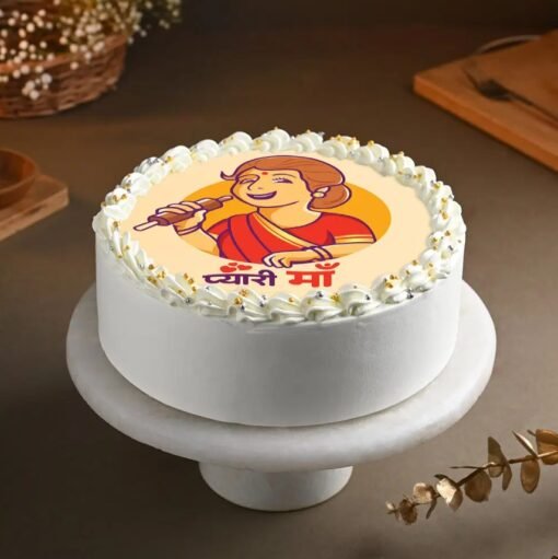 All Rounder Mom Cake — themed cake honoring moms who do it all, with charming decorations representing different roles and responsibilities.