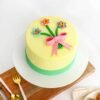 Blooming For You Mother’s Day Cake — beautifully decorated cake with floral accents, perfect for celebrating a special mother.