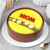 Blooming Mango Mother’s Day Cake — mango-flavored cake adorned with delicate floral decorations, perfect for celebrating Mom.