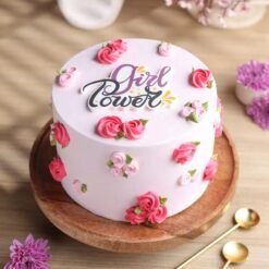 Charming Women's Day Cake – a delightful, elegantly decorated cake perfect for celebrating the amazing women in your life.