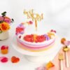 Floral Beauty Mother’s Day Cake — elegant cake topped with pastel flowers, designed to honor mothers with sweetness and style.