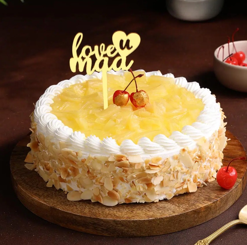 Nutty Tropical Mothers Day Cake 2