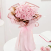 Bouquet of soft pink avalanche roses for romantic and special occasions
